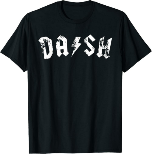 Dash T-Shirt Punk Rock Digital Currency Crypto Money Cash