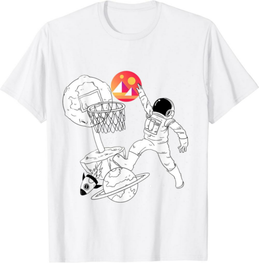 Decentraland T-Shirt Basketball A MANA Crypto Astronaut