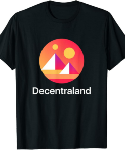 Decentraland T-Shirt Coin Cryptocurrency MANA crypto