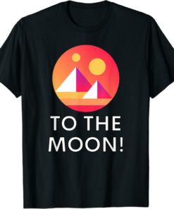 Decentraland T-Shirt Coin To The Moon MANA Crypto
