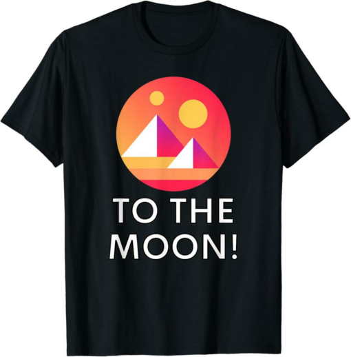 Decentraland T-Shirt Coin To The Moon MANA Crypto