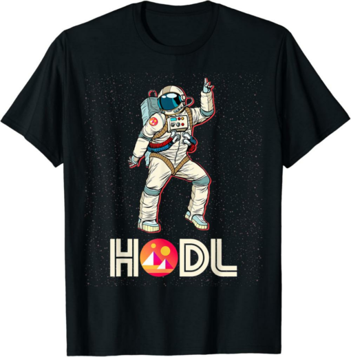 Decentraland T-Shirt Cryptocurrency MANA HODL Disco Moon