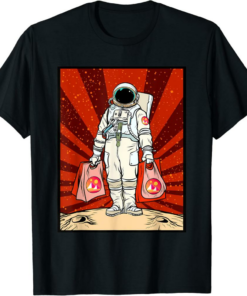 Decentraland T-Shirt Cryptocurrency Talk MANA HODL Space Man