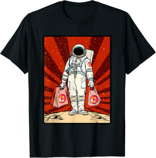 Decentraland T-Shirt Cryptocurrency Talk MANA HODL Space Man