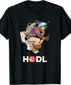 Decentraland T-Shirt Cryptocurrency Talk To Moon Hodl Space
