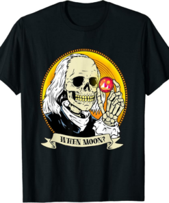 Decentraland T-Shirt Funny Logo When Moon Halloween Hodl