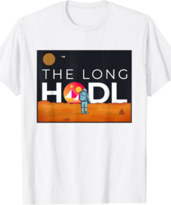 Decentraland T-Shirt The Long Hodl To Moon Bear Market