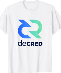 Decred T-Shirt Coin Cryptocurrency DCR