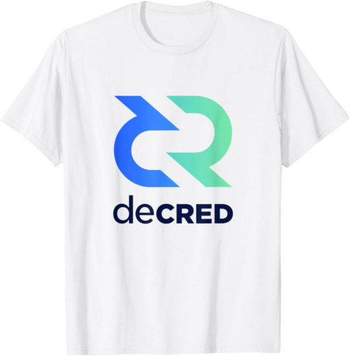 Decred T-Shirt Coin Cryptocurrency DCR