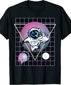 Decred T-Shirt Crypto Astronaut Outer Space