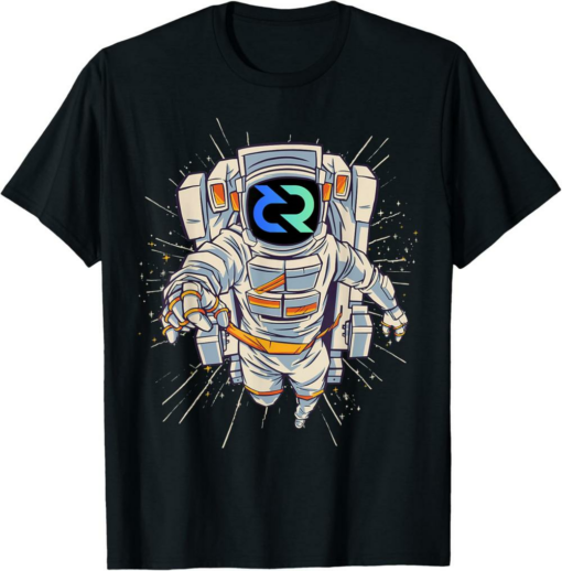 Decred T-Shirt Crypto Astronaut to Moon