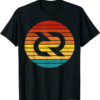 Decred T-Shirt Crypto Vintage Retro Sunset Design 60s 70s