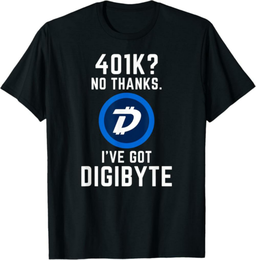 DigiByte T-Shirt Crypto 401K