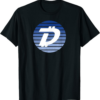DigiByte T-Shirt Crypto Blue Fun Sunset DGB Cryptocurrency