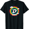 DigiByte T-Shirt Crypto Rainbow Colors DGB Cryptocurrency