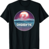 DigiByte T-Shirt Cryptocurrency Digital Galaxy Sunset Crypto