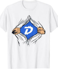 DigiByte T-Shirt DGB Crypto Tear Open Cryptocurrency Funny