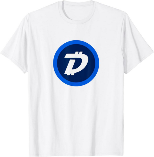 DigiByte T-Shirt DGB Cryptocurrency Crypto Trader Token