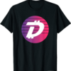 DigiByte T-Shirt DGB Logo Crypto Pink Cool Cryptocurrency