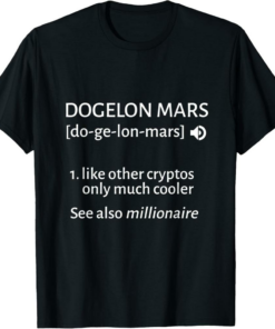 Dogelon Mars T-Shirt Definition Elon Coin Crypto Token