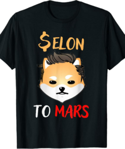 Dogelon Mars T-Shirt Dogelon To Mars Token Coin Elon Crypto