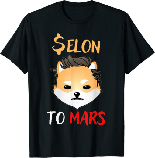 Dogelon Mars T-Shirt Dogelon To Mars Token Coin Elon Crypto