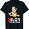 Dogelon Mars T-Shirt To the Moon Elon Digital Coin Asset