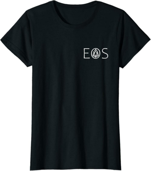 EOS T-Shirt Breast Pocket Crypto Logo