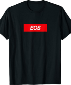 EOS T-Shirt Cool Crypto Box Logo Style Blockchain Gift