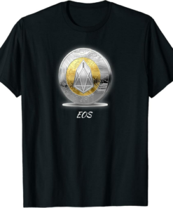 EOS T-Shirt Crypto Currency Digital Coin