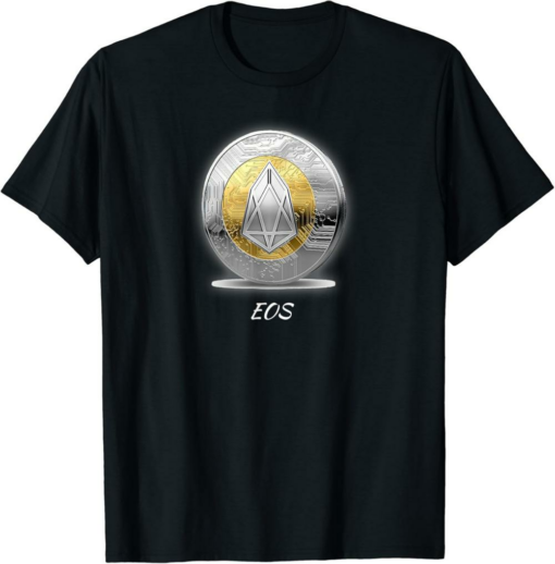 EOS T-Shirt Crypto Currency Digital Coin