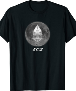 EOS T-Shirt Crypto Currency To The Moon