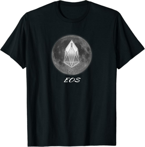 EOS T-Shirt Crypto Currency To The Moon