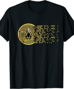 EOS T-Shirt Digital Coin Crypto Currency