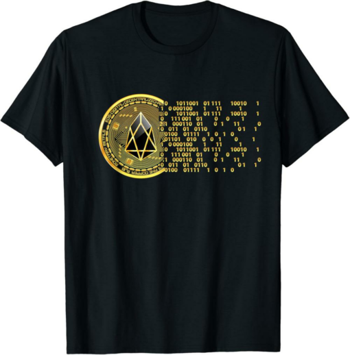 EOS T-Shirt Digital Coin Crypto Currency