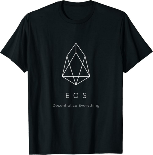 EOS T-Shirt Logo Decentralize Everything