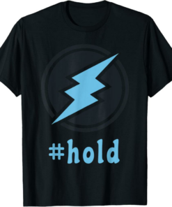 Electroneum T-Shirt For Crypto People Who Are Holding Coins