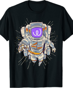 Energy Web Token T-Shirt Crypto Astronaut to Moon