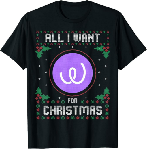 Energy Web Token T-Shirt Crypto Sweater All I Want For Xm