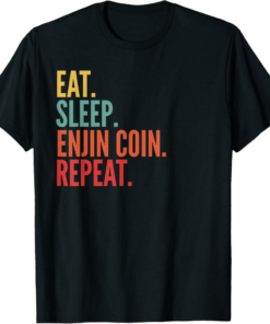 Enjin T-Shirt Crypto Eat Sleep Repeat