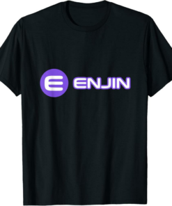 Enjin T-Shirt ENJ Outline Cryptocurrency 3.0 Crypto Trader