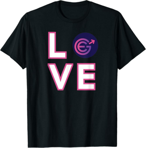 EverGrow T-Shirt Coin EGC Love Crypto