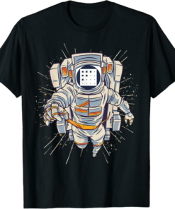 Fetch AI T-Shirt Crypto Astronaut to Moon