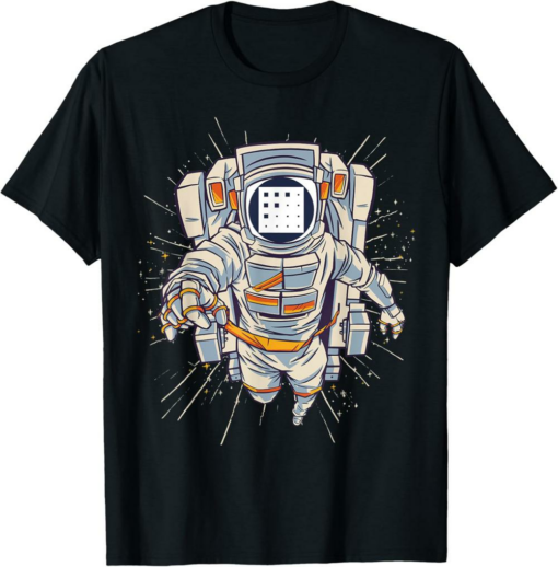 Fetch AI T-Shirt Crypto Astronaut to Moon