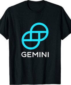 Gemini Dollar T-Shirt Coin Cryptocurrency GUSD crypto