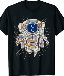 Golem T-Shirt Crypto Astronaut to Moon