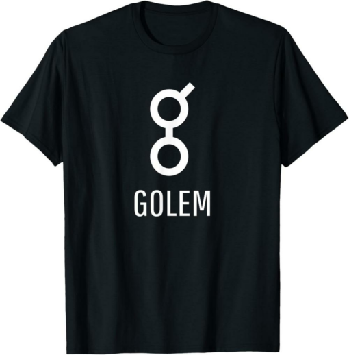 Golem T-Shirt Cryptocurrency