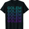 Golem T-Shirt Jewish Folklore Jew Retro