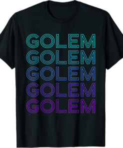 Golem T-Shirt Jewish Folklore Jew Retro