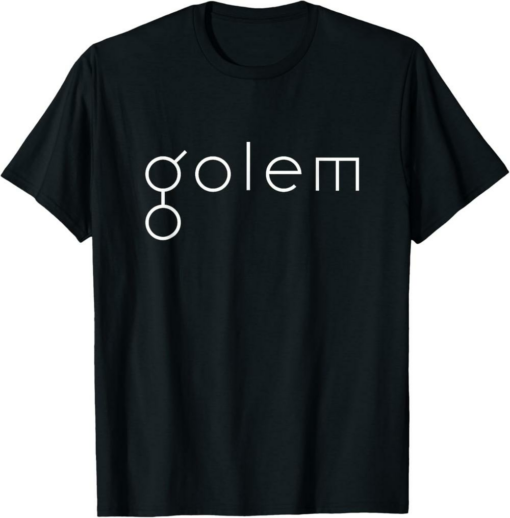 Golem T-Shirt Project Logo Crypto